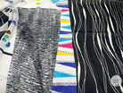 CRÊPE VISCOSE IMPRIMÉ ELEGANCE CUBISTE - My Little Coupon - tissu - coudre