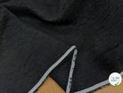CREPE VISCOSE JACQUARD NOIR 67% VI - My Little Coupon