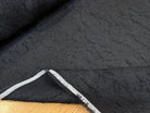 CREPE VISCOSE JACQUARD NOIR 67% VI - My Little Coupon