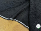 CREPE VISCOSE JACQUARD NOIR 67% VI - My Little Coupon