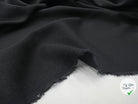 CRÊPE VISCOSE LÉGER NOIR - My Little Coupon - tissu - coudre