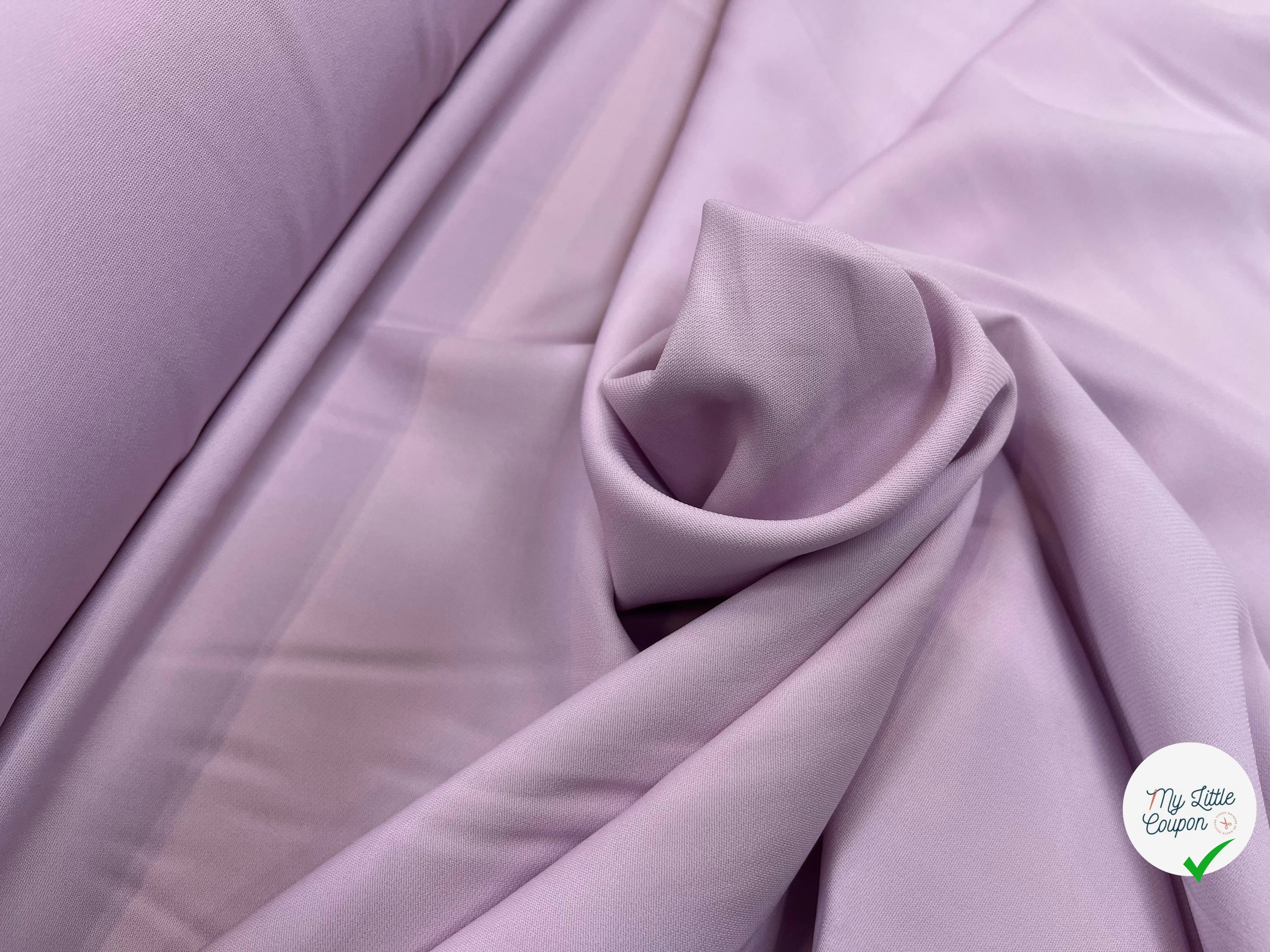 CRÈPE VISCOSE LILAC PINK 135CM - My Little Coupon