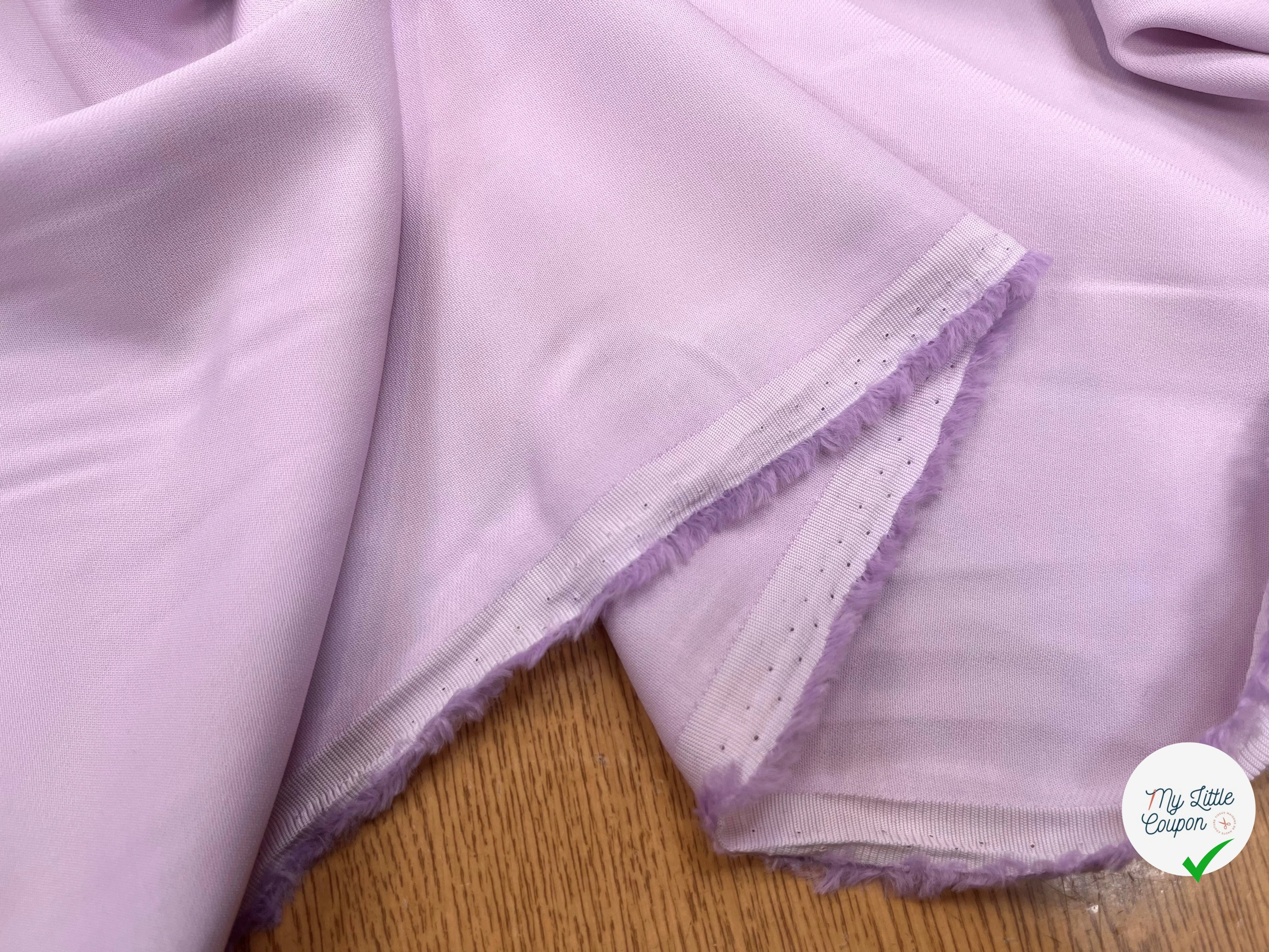 CRÈPE VISCOSE LILAC PINK 135CM - My Little Coupon