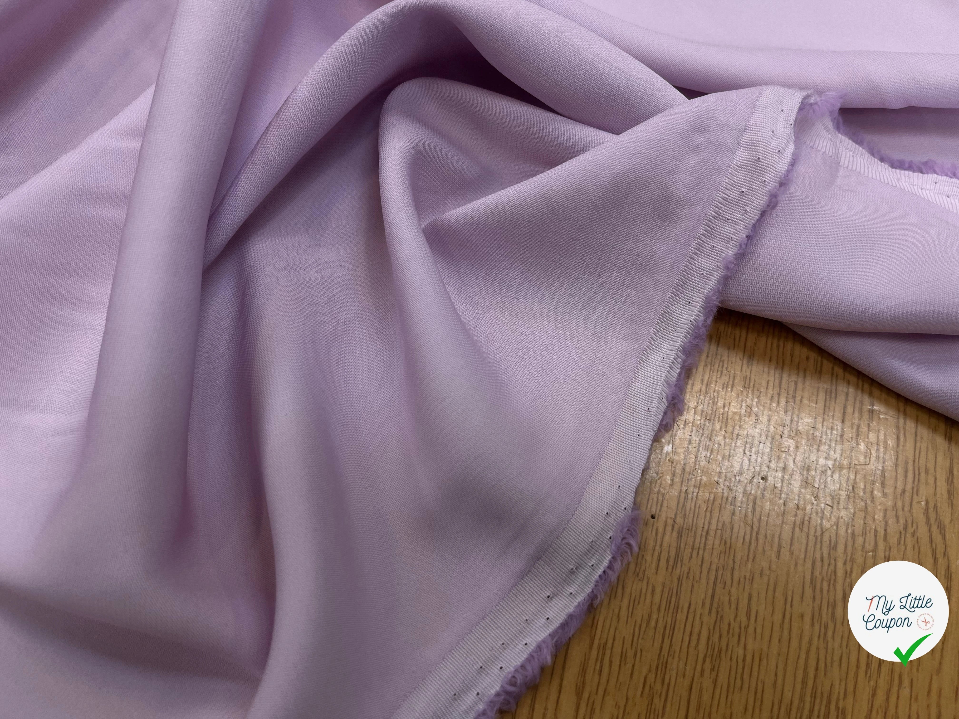 CRÈPE VISCOSE LILAC PINK 135CM - My Little Coupon