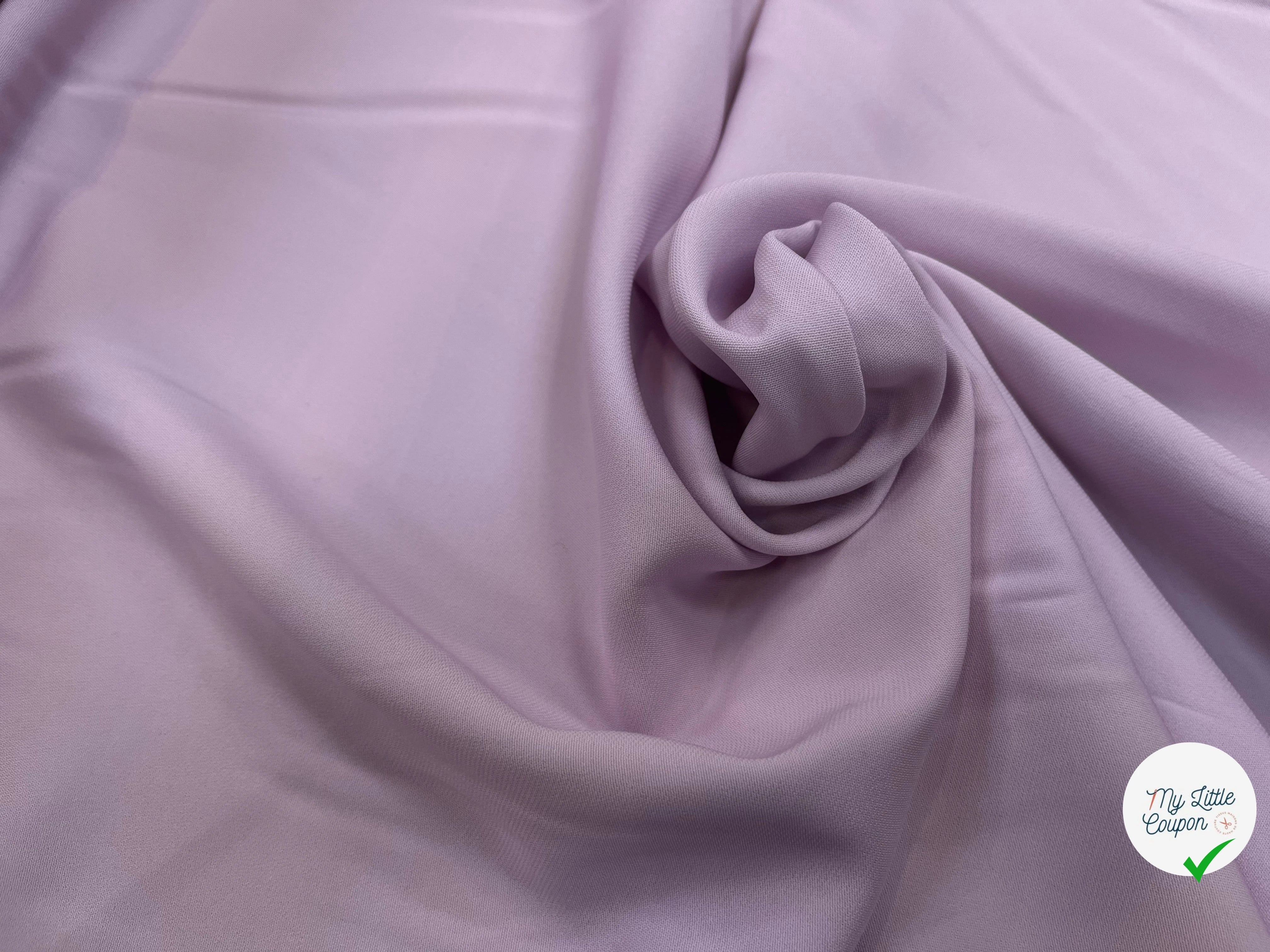 CRÈPE VISCOSE LILAC PINK 135CM - My Little Coupon