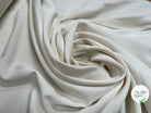CREPE VISCOSE LOURD BLANC CASSE - My Little Coupon