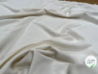 CREPE VISCOSE LOURD BLANC CASSE - My Little Coupon