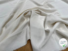 CREPE VISCOSE LOURD BLANC CASSE - My Little Coupon