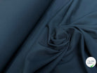 CREPE VISCOSE LOURD JAPAN BLEU PÉTROLE FONCÉ - My Little Coupon