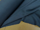 CREPE VISCOSE LOURD JAPAN BLEU PÉTROLE FONCÉ - My Little Coupon