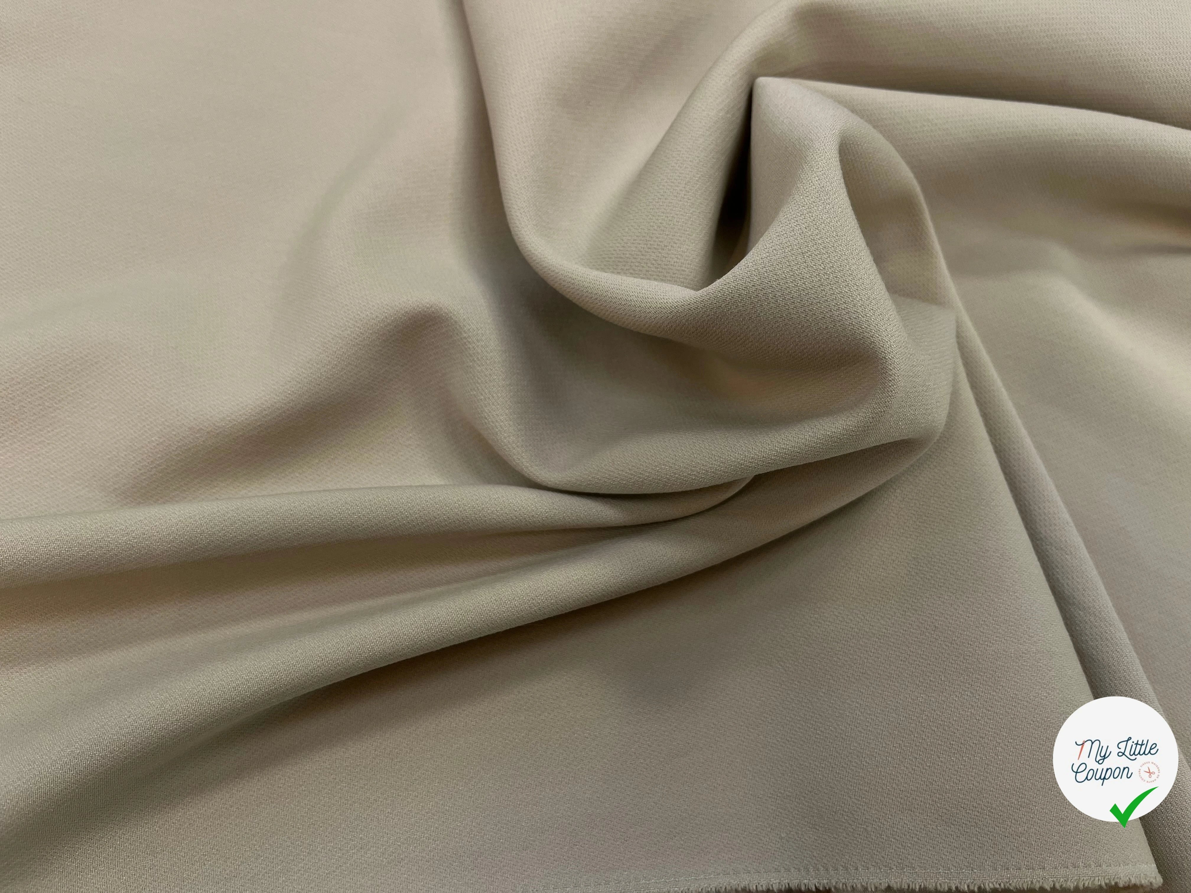 CREPE VISCOSE LOURD SABLE ULTRA STRETCH - My Little Coupon