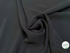 CREPE VISCOSE LOURD TRÈS BEAU TOMBÉ NOIR TRÈS LÉGÈREMENT SATINÉ - My Little Coupon