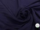 CRÊPE VISCOSE LOURDE STRETCH BLEU MARRINE 130CM - My Little Coupon