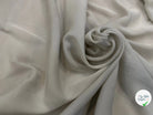 CREPE VISCOSE SOIE FLUIDE DIRTY WHITE - My Little Coupon