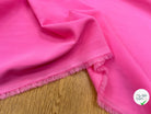 CRÈPE VISCOSE ULTRA STRETCH PARTY PINK - My Little Coupon