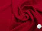 CREPE VISCOSE ULTRA STRETCH ROUGE 125CM - My Little Coupon