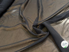 CREPON DE SOIE FLUIDE NOIR 100% SOIE EN 110 - My Little Coupon