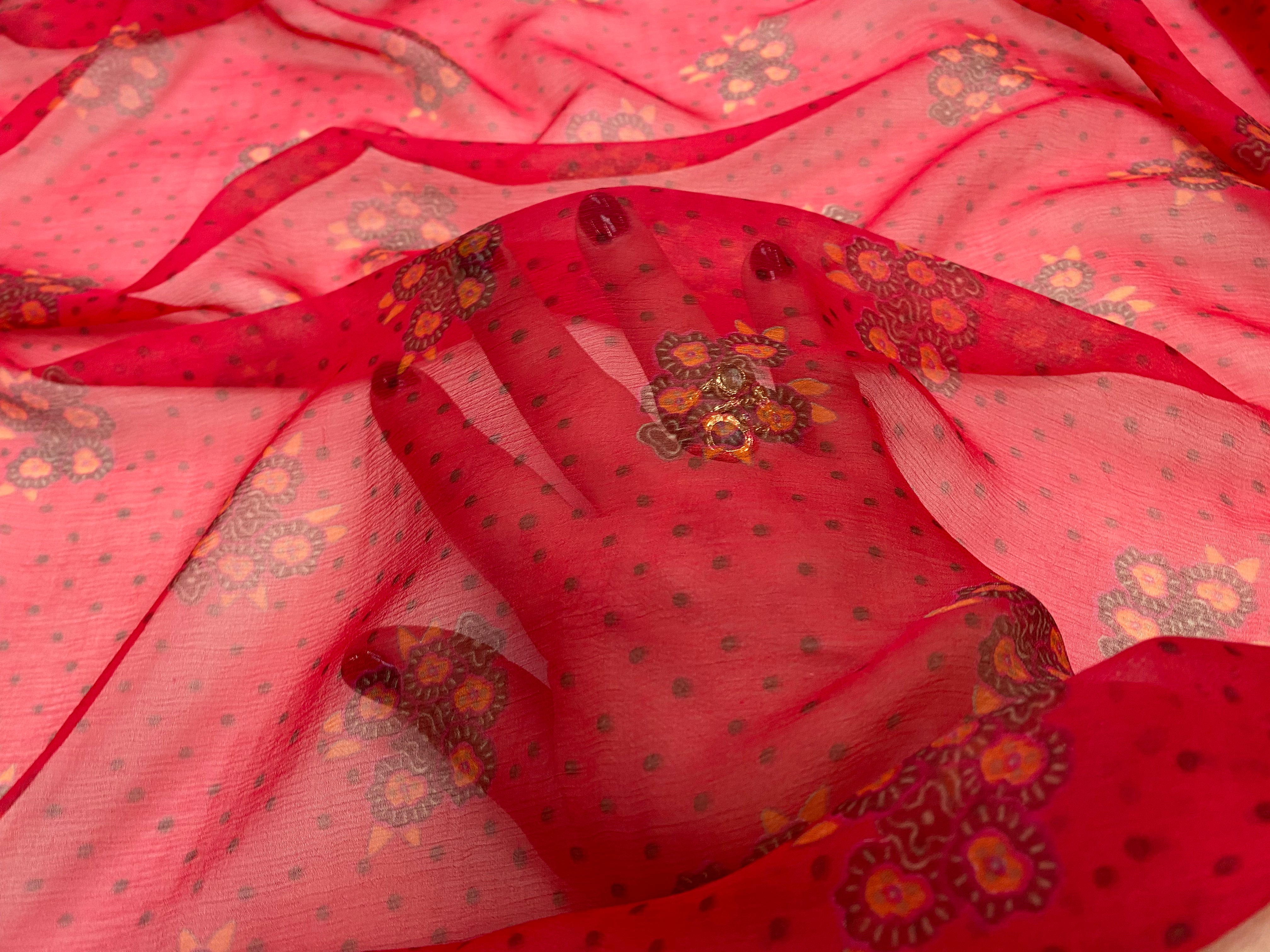 CRÉPON DE SOIE MAZZO DI FIORI E SETA - My Little Coupon