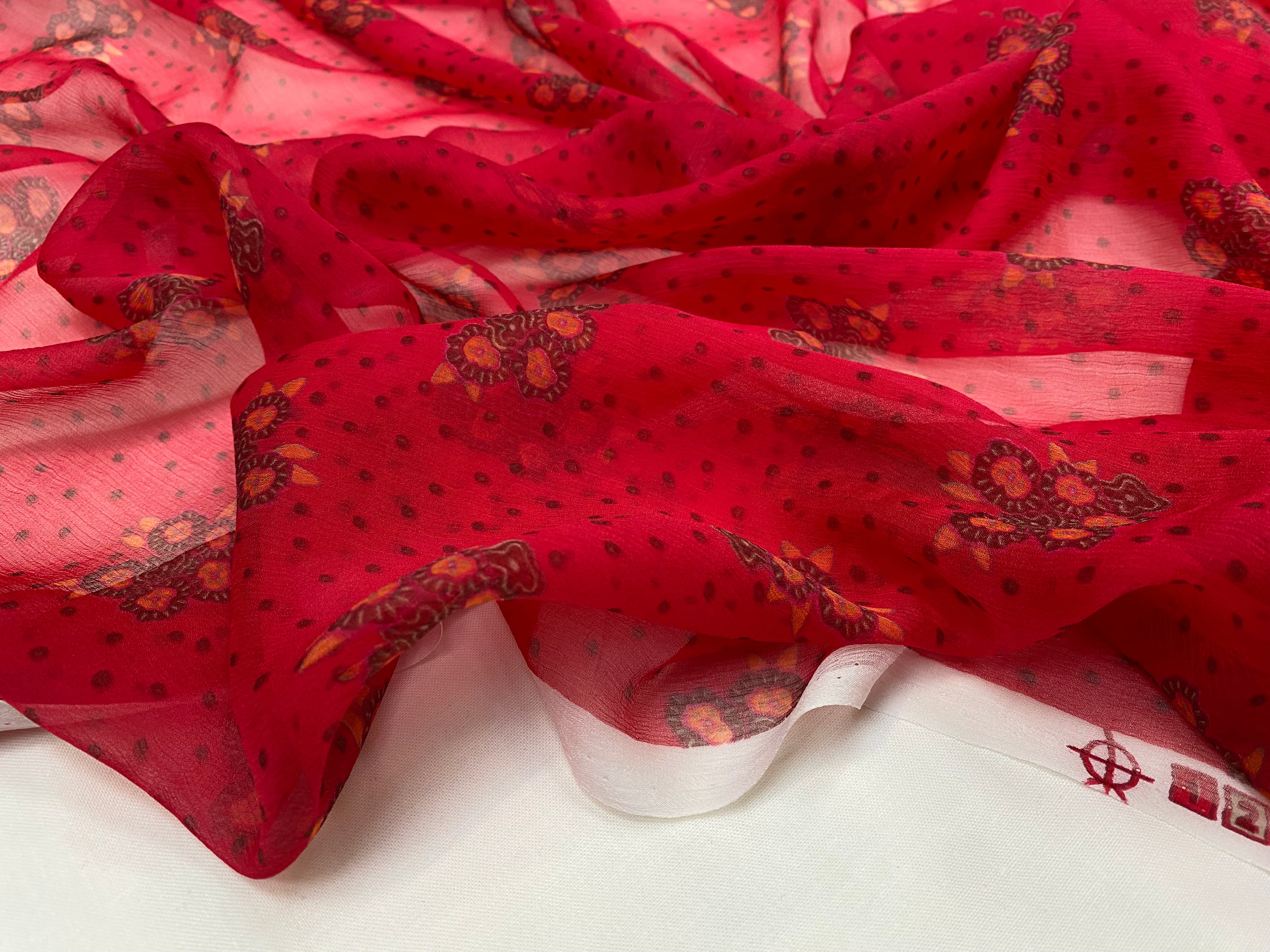 CRÉPON DE SOIE MAZZO DI FIORI E SETA - My Little Coupon