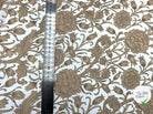 CRÉPON FILETÉ ORNAMENT BEIGE - My Little Coupon - tissu - coudre