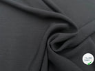 CRÊPON VISCOSE NOIR MARINE FONCÉ - My Little Coupon - tissu - coudre