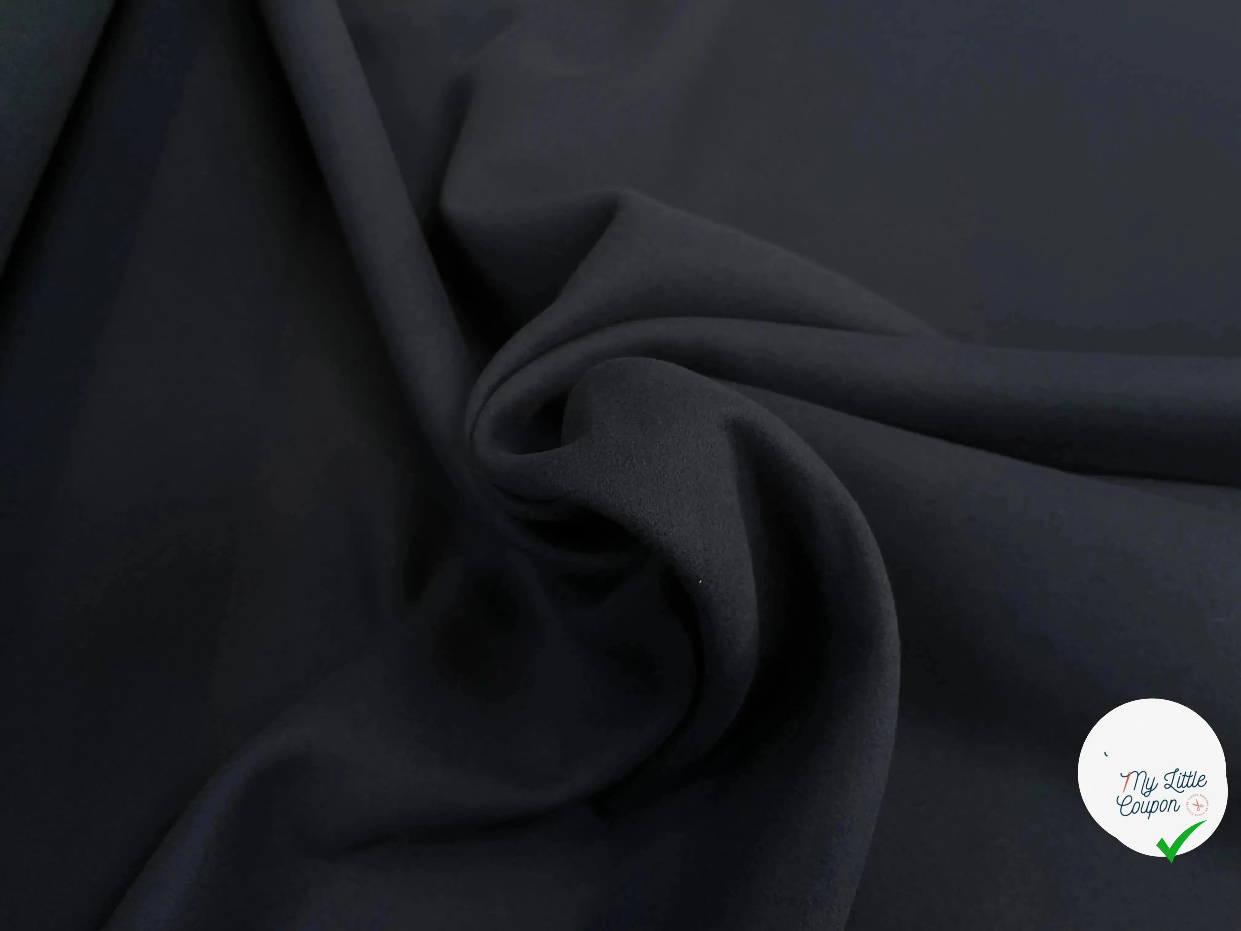 DOUBLE FACE CASHMERE BLEND, Abyss Blue - My Little Coupon
