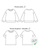 Chouette le sweat & T-shirt oversize | Du 3 au 12 ans MLC INTERN
