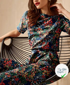 VISCOSE NARA NOIR OEKO-TEX - My Little Coupon