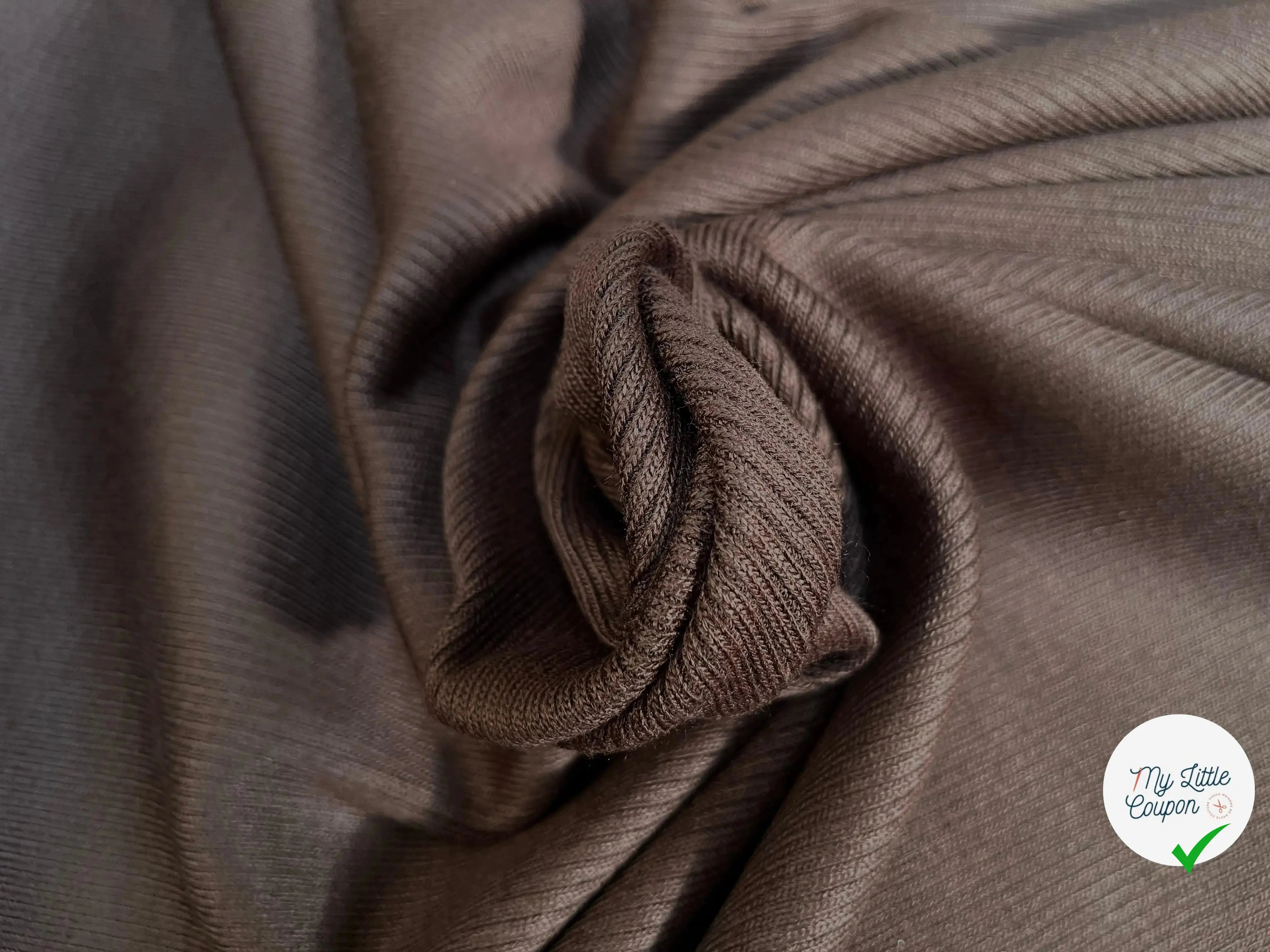 BORD CÔTE STRETCH MARRON - My Little Coupon