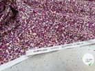 COTONNADE BARBARA ÉCRU ET VIOLET - My Little Coupon