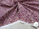 COTONNADE BARBARA ÉCRU ET VIOLET - My Little Coupon