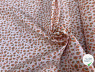 COTONNADE KARLI OCRE/ROSE 3B D12 150 - My Little Coupon