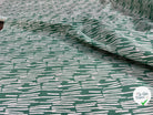 COTONNADE LEKKER VERT/BLANC 4B D18 150 - My Little Coupon