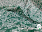 COTONNADE LEKKER VERT/BLANC 4B D18 150 - My Little Coupon