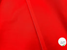 COTONNADE UNIE ROUGE - My Little Coupon - tissu - coudre