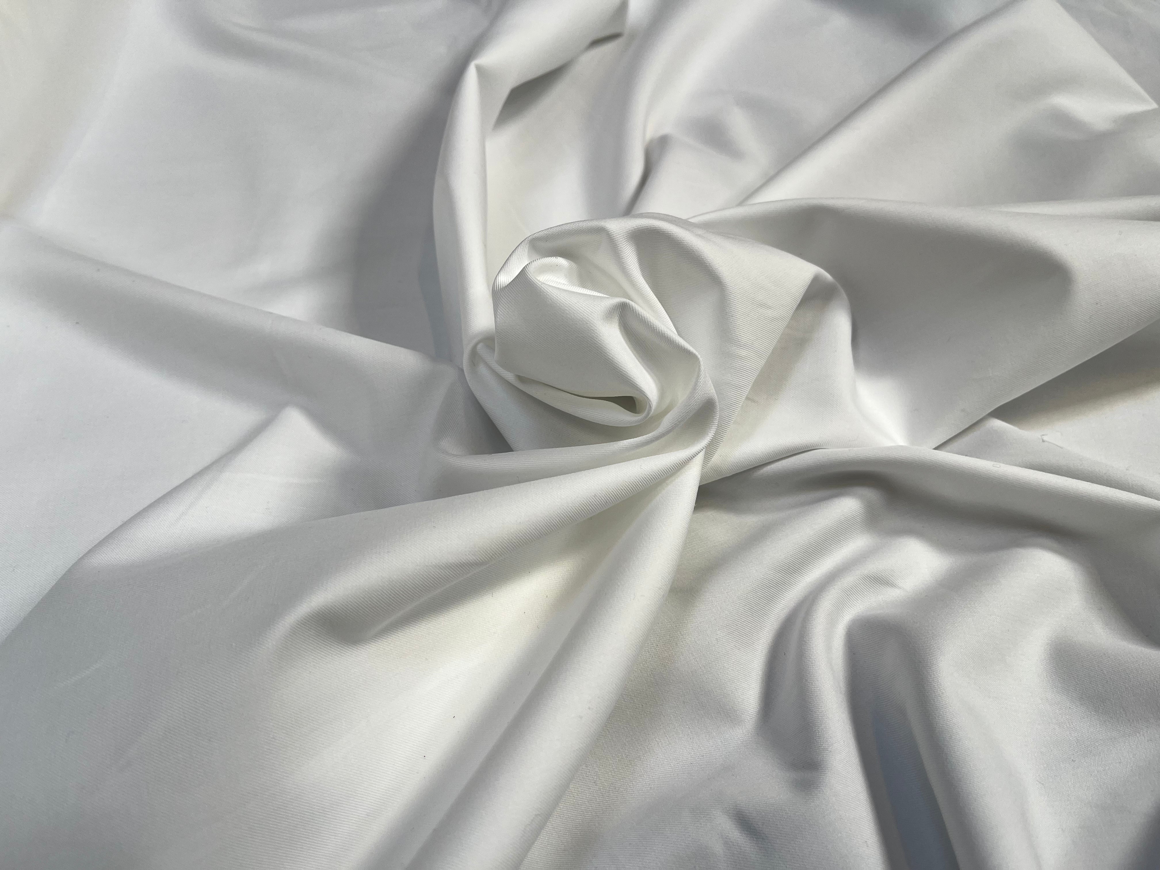 (Chute) COTTON POPELINE, White - My Little Coupon