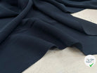 CRÊPE CADY FLUIDE BLEU NUIT D'HIER PREMIUM MLC INTERN
