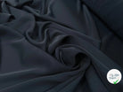 CRÊPE CADY FLUIDE BLEU NUIT D'HIER PREMIUM MLC INTERN