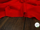 CREPE DE CHINE 100% SOIE, Rising Red - My Little Coupon