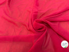 (Chute) CREPE DE SOIE FLUIDE ROSE BON-BON - My Little Coupon