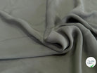 (Chute) CREPE DE SOIE GEORGETTE FLUIDE KAKI - My Little Coupon