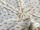 CREPE DE SOIE LEGERMEENT SATINÉ ANANAS - My Little Coupon