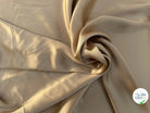 CREPE ENVERS SATIN VISCOSE ET ACETATE MAT SABLE - My Little Coupon