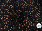 CREPE FOND NOIR FLEURS 2%EA - My Little Coupon