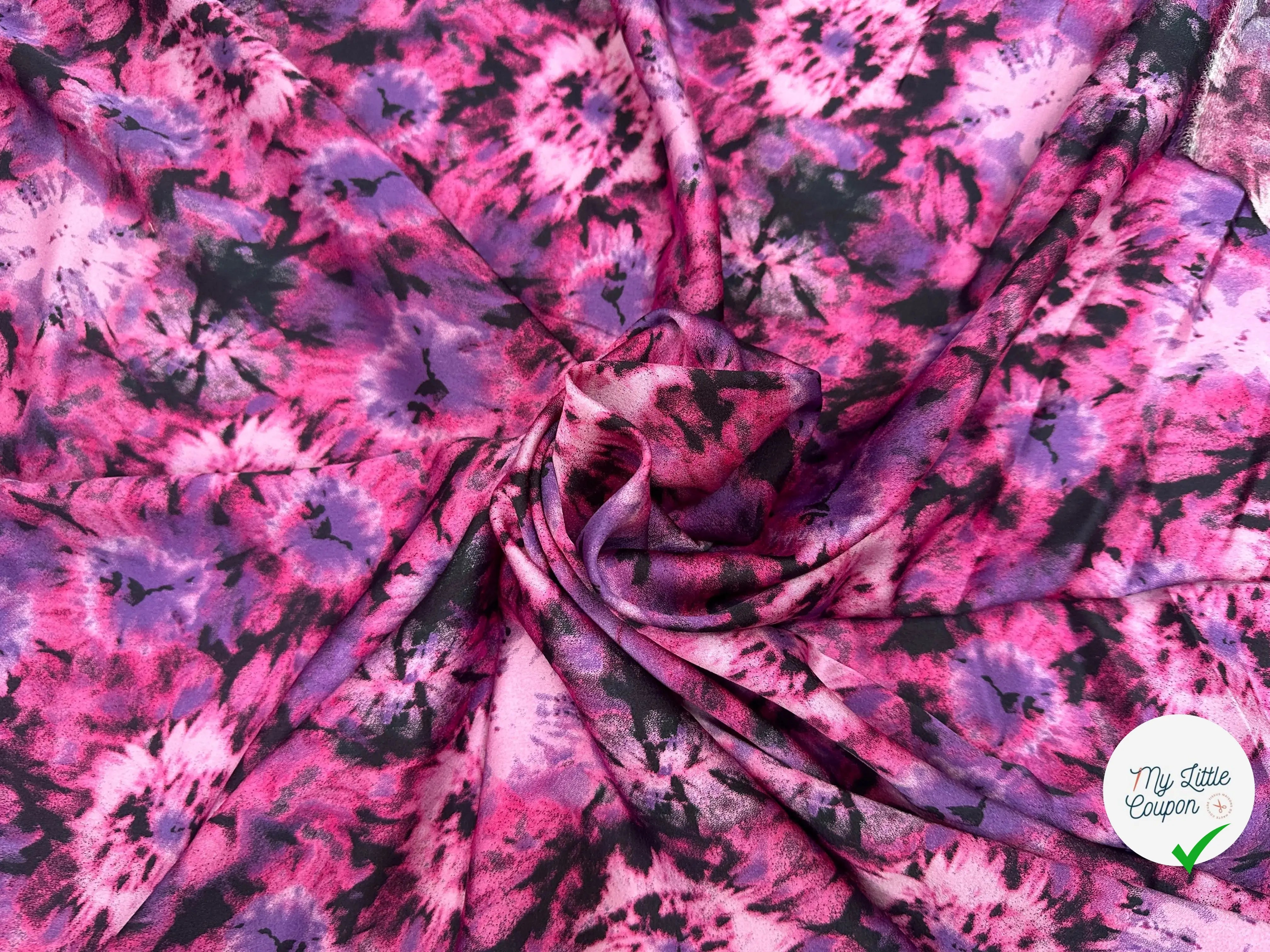 CRÊPE LÉGÈREMENT SATINÉ FESTIVAL TROPICAL MLC INTERN