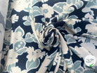 CRÊPE LOURD COTON FLEURS BAROQUE - My Little Coupon