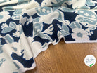 CRÊPE LOURD COTON FLEURS BAROQUE - My Little Coupon