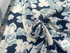 CRÊPE LOURD COTON FLEURS BAROQUE - My Little Coupon