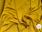 CRÊPE MAROCAIN 100% VISCOSE UNI JAUNE - My Little Coupon