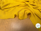 CRÊPE MAROCAIN 100% VISCOSE UNI JAUNE - My Little Coupon